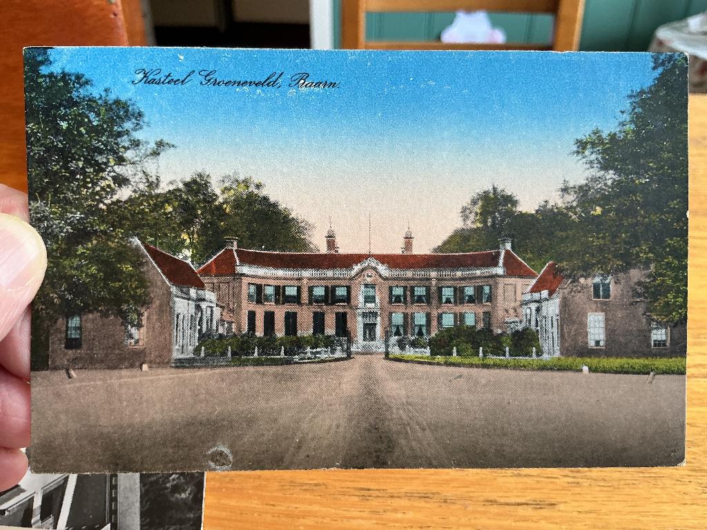 Groenewold kasteel Baarn 1915, Verzenden, Voor 1920, Gelopen, Utrecht