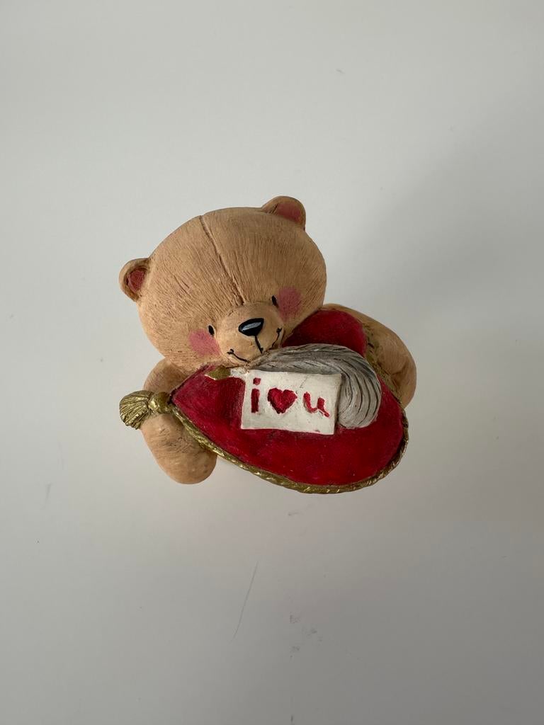 Forever Friends beeldje hartkussen I love u, Ophalen of Verzenden, Zo goed als nieuw, Dier