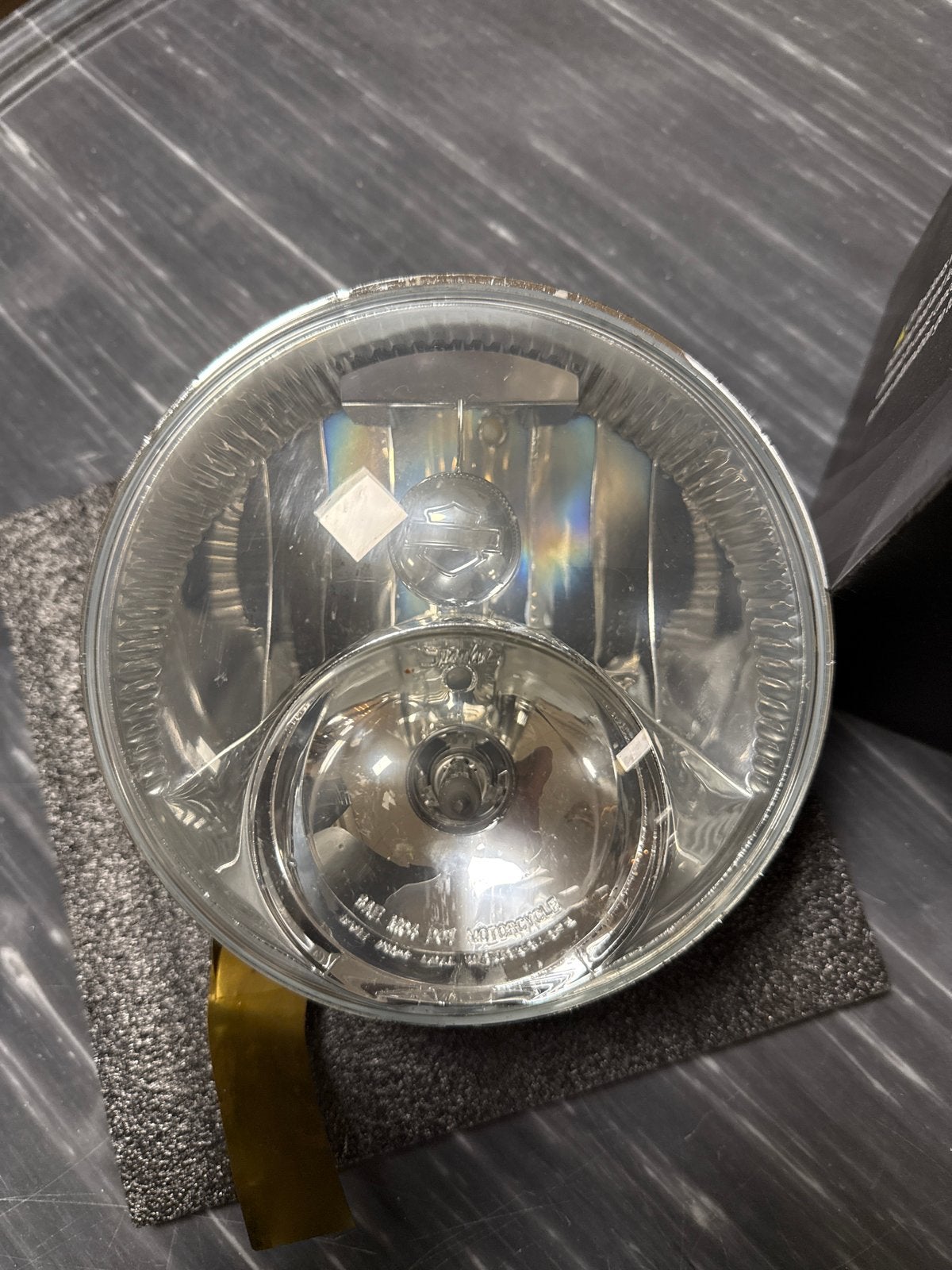 Originele Harley-Davidson Koplamp SAE M04 DOT, Ophalen of Verzenden, Gebruikt