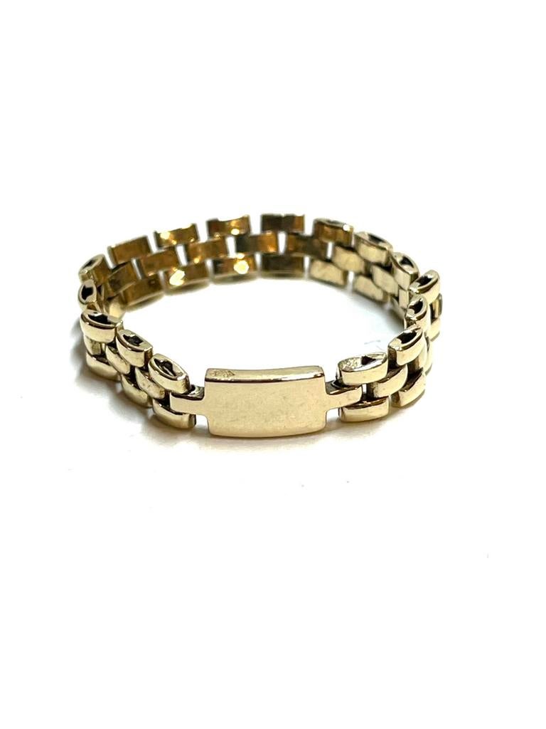 14k gouden ring, 18 tot 19, -, -, Ophalen of Verzenden
