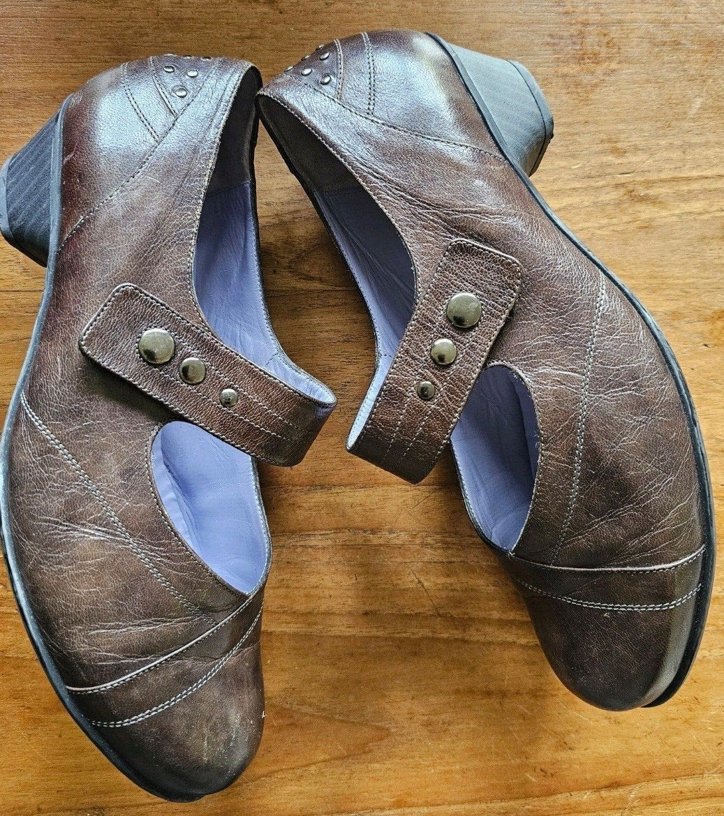 Najaar taupe bruine Durea nette schoenen lage hak 7,5 K. 41, Kleding | Dames, Schoenen, Durea, Schoenen met lage hakken, Bruin