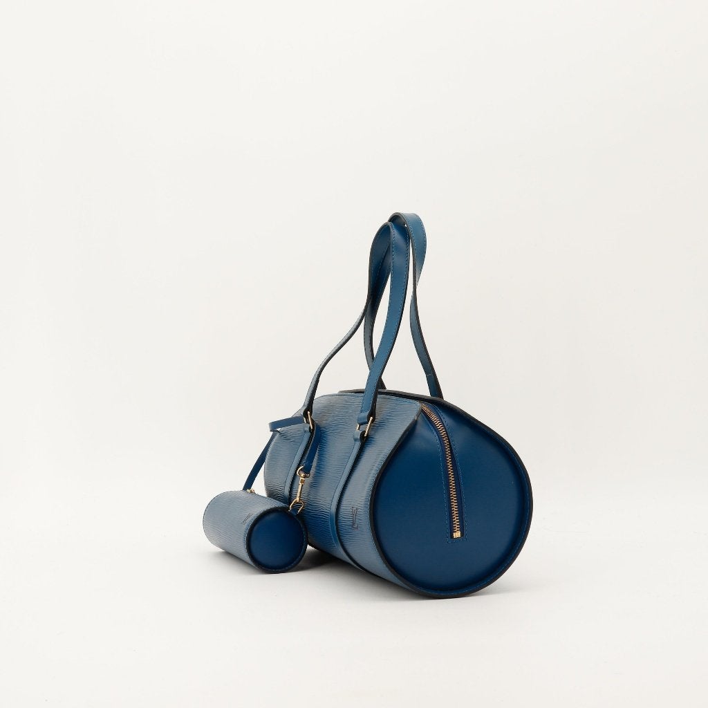 Louis Vuitton Soufflot Épi handtas, Sieraden, Tassen en Uiterlijk, Tassen | Damestassen, Verzenden, Gebruikt, Bruin, Handtas