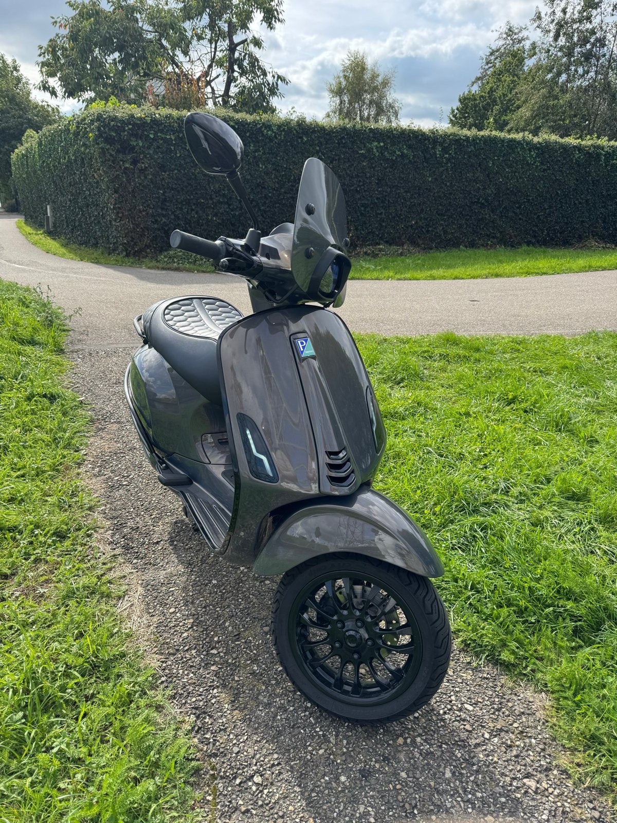 Vespa Sprint E4 2020 full option Champagne Quartz Custom, Fietsen en Brommers, Gebruikt, Vespa S, Ophalen of Verzenden, Benzine