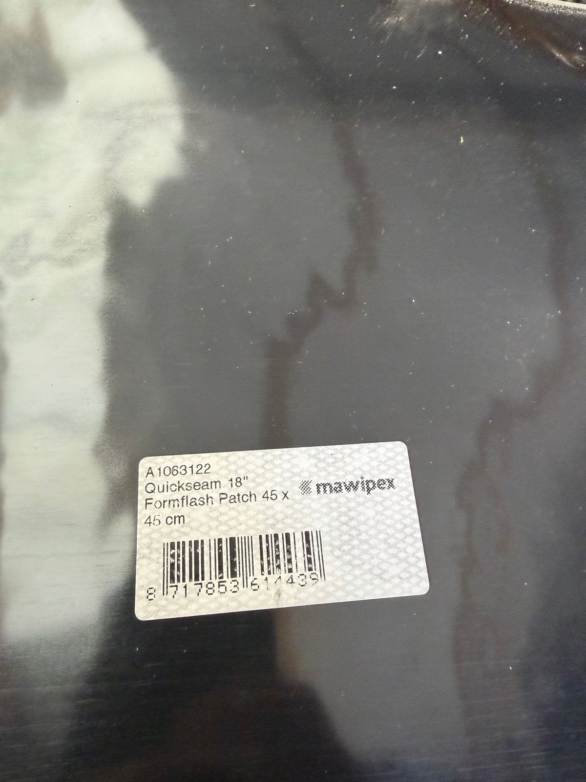 Mawipex EPDM Quickseam Formflash Patch 45x45 cm, Kunststof, Zwart, Overige typen, Nieuw