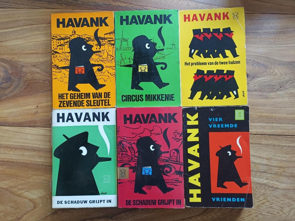 Havank 5 boeken, Boeken, Ophalen of Verzenden, Gelezen, Havank met omslag Dick Bruna
