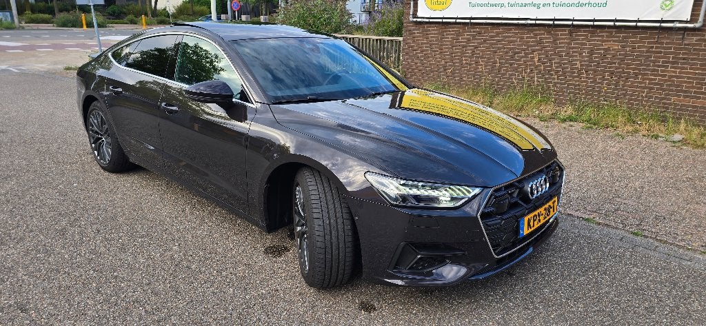 Audi A7 50 Tfsi e Quattro 299pk S Tronic 2025 Bruin, 4 cilinders, Leder, Bedrijf, Vierwielaandrijving