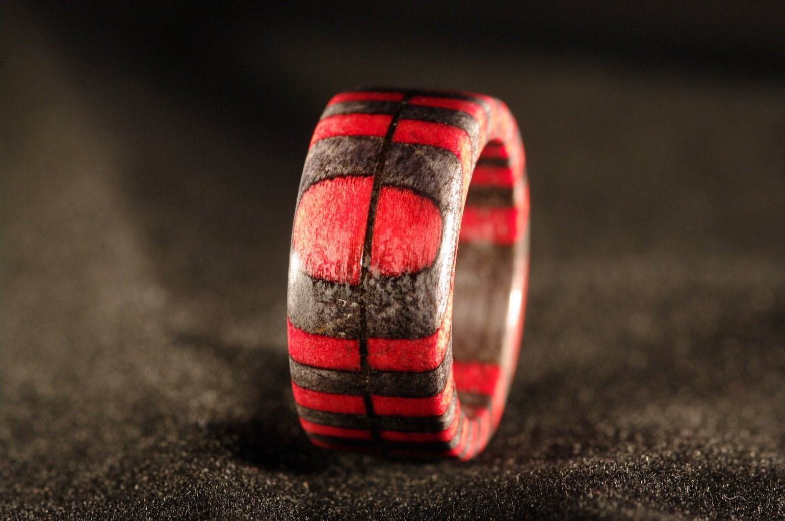 Handgemaakte Houten Ringen & Workshop Eigen Ring Draaien, Sieraden, Tassen en Uiterlijk, Ringen, Ophalen, Overige materialen, Overige kleuren