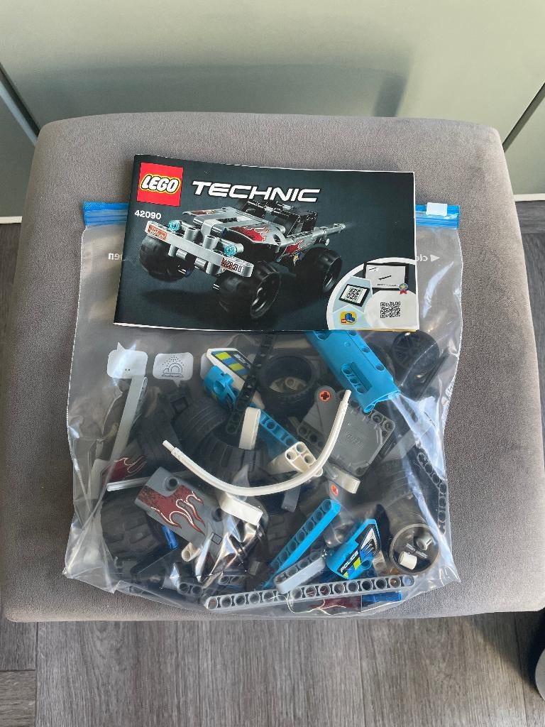 Lego Technic - 42090+42091, Ophalen of Verzenden, Zo goed als nieuw, Complete set, Lego