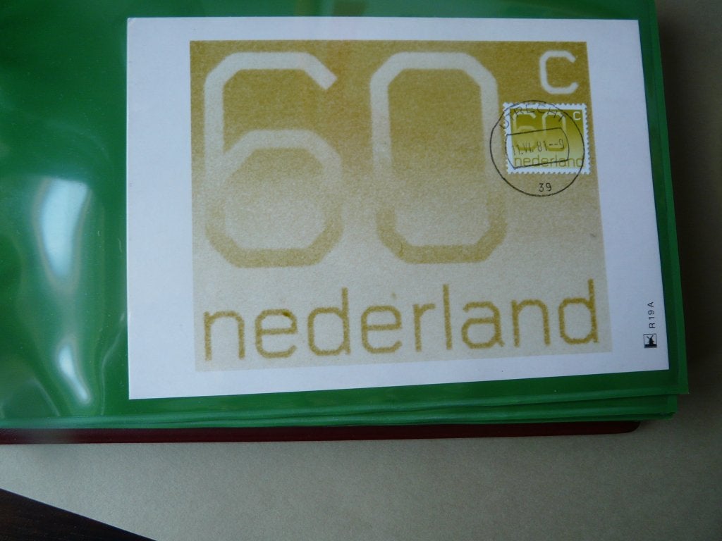 maximumkaarten 1 t/m 60 in kabe album, Postzegels en Munten, Postzegels | Nederland, Verzenden, Postfris