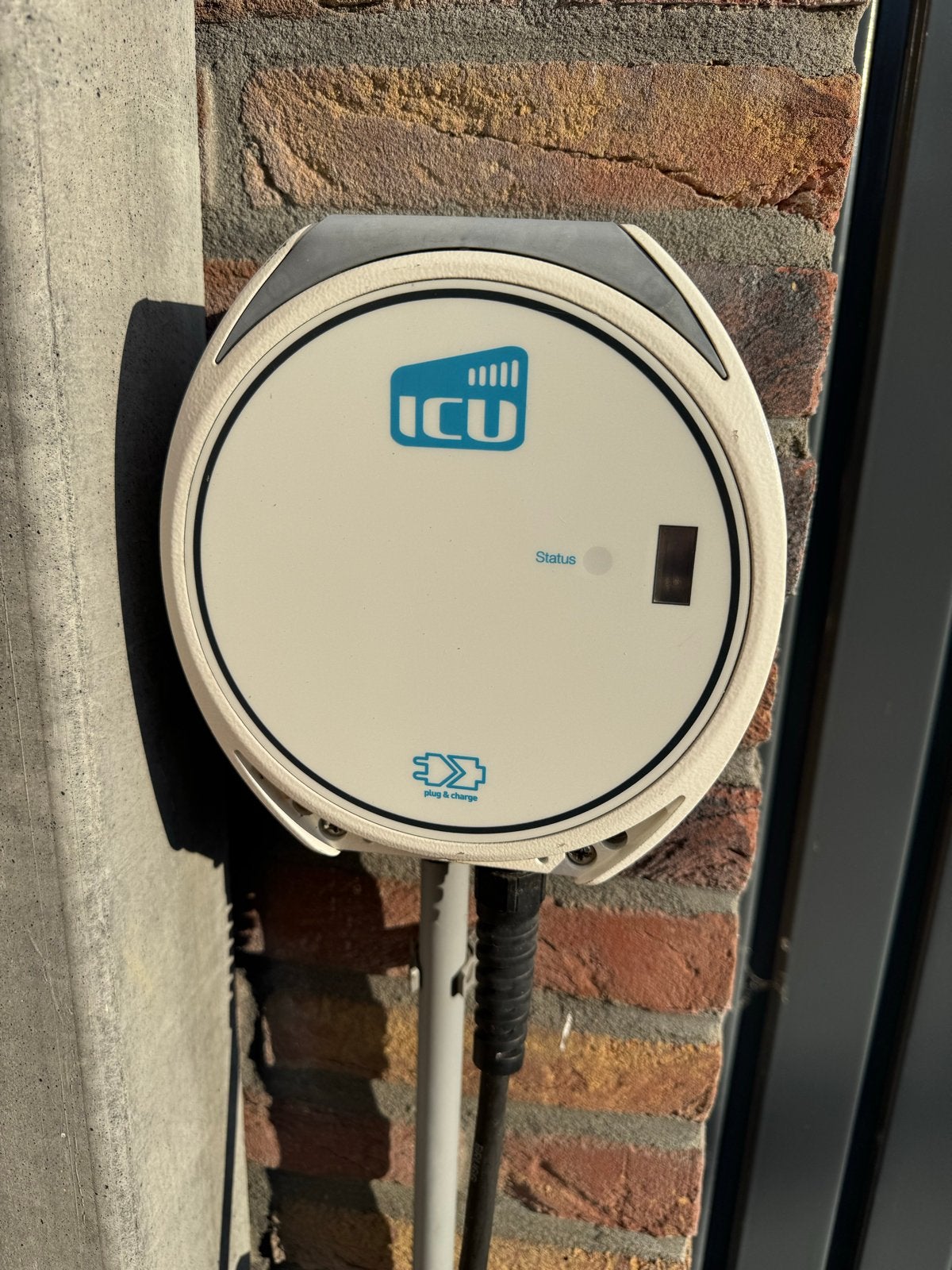 ICU Laadpaal met vaste kabel - Gebruikt, Ophalen, Gebruikt, Laadpaal en Laadkabel