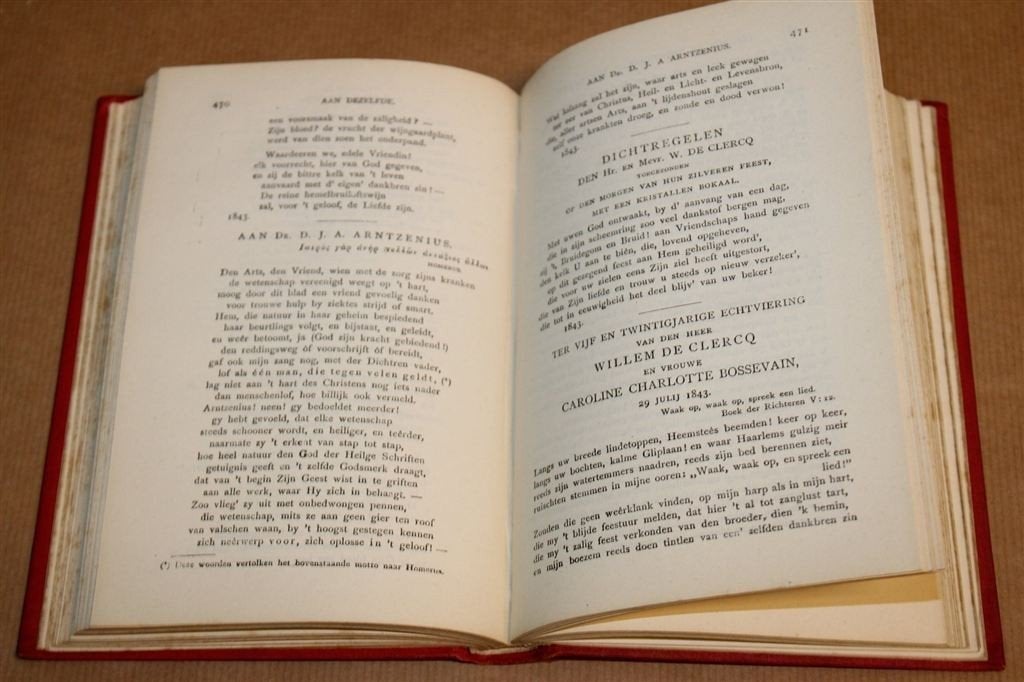 Da Costa — Kompleete Dichtwerken Deel 2, 3e druk Antiek 1876, Antiek en Kunst, Ophalen of Verzenden