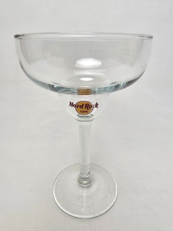 # Hard Rock Cafe Lisbon Margarita Glas - Martiniglas, Ophalen of Verzenden, Gebruikt, Overige typen
