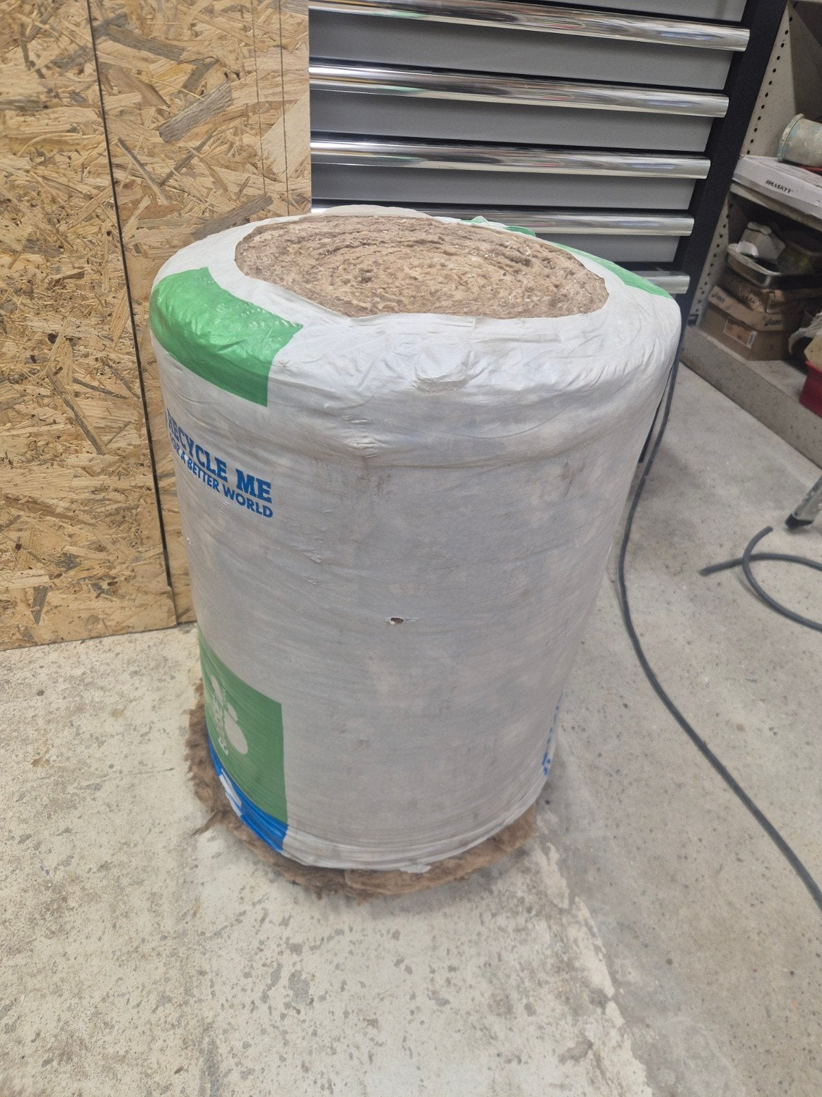 Glaswol Naturoll 037 isolatie 5600x580x140mm, Ophalen, 12 cm of meer, Nieuw, Minder dan 5 m²