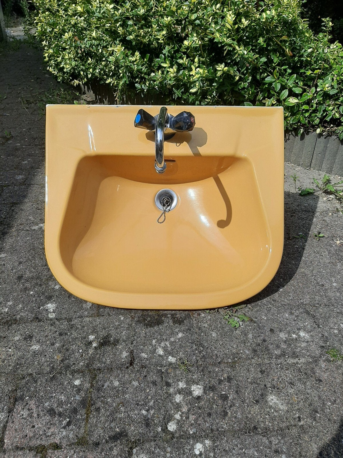 Vintage wastafel, Ophalen, Gebruikt