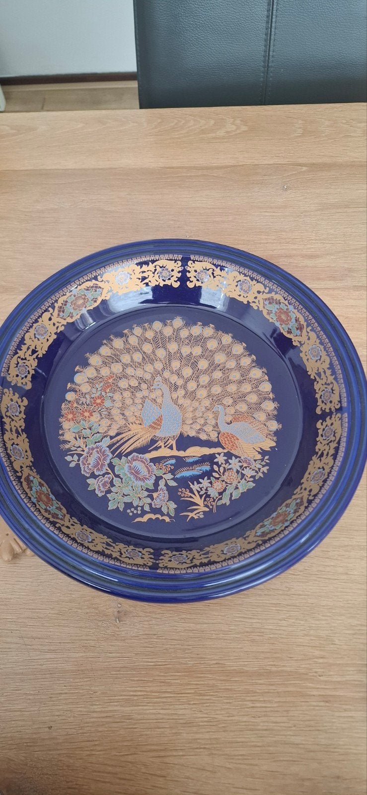 Marokkaans Vintage Taous bord - schotel- schaal, Ophalen of Verzenden