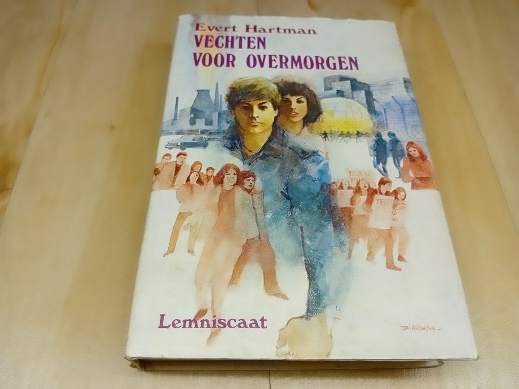 Evert Hartman - Vechten voor Overmorgen., Boeken, Gelezen, Ophalen of Verzenden, Fictie, Evert Hartman
