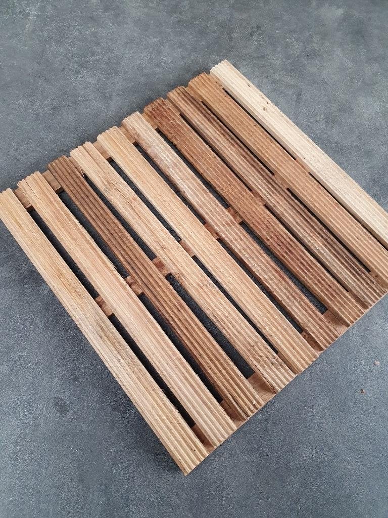 Tuintegels hardhout 50x50 cm nergens goedkoper!!, Tuin en Terras, Ophalen of Verzenden, Nieuw, Hout, Terrastegels