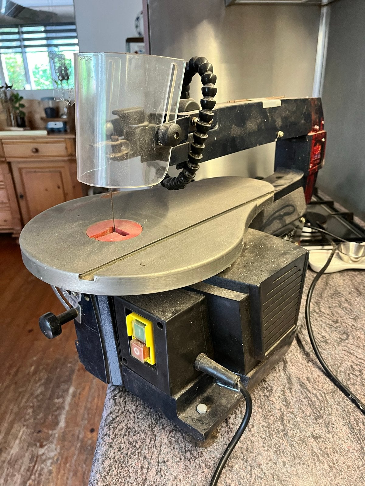 Figuurzaagmachine - TOP CRAFT TFZ-400RN, Ophalen, Minder dan 30 mm, Gebruikt, Figuurzaag