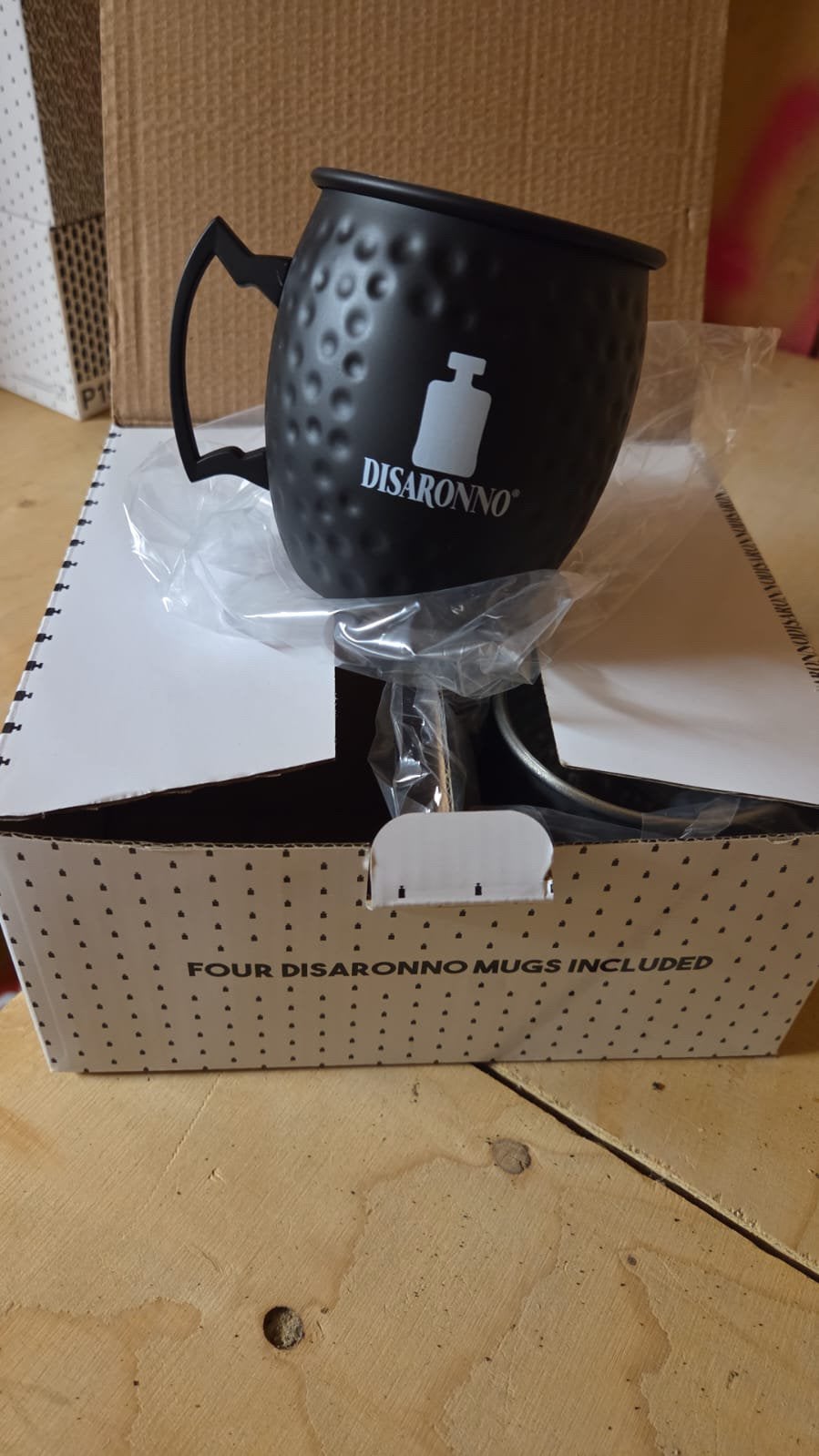 68 originele Disaronno glazen/mokken, Verzamelen, Ophalen of Verzenden, Nieuw, Overige typen