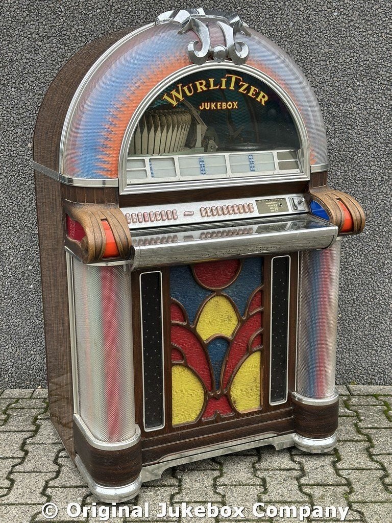 JUKEBOX: originele Wurlitzer 1050 jukebox de echte !!