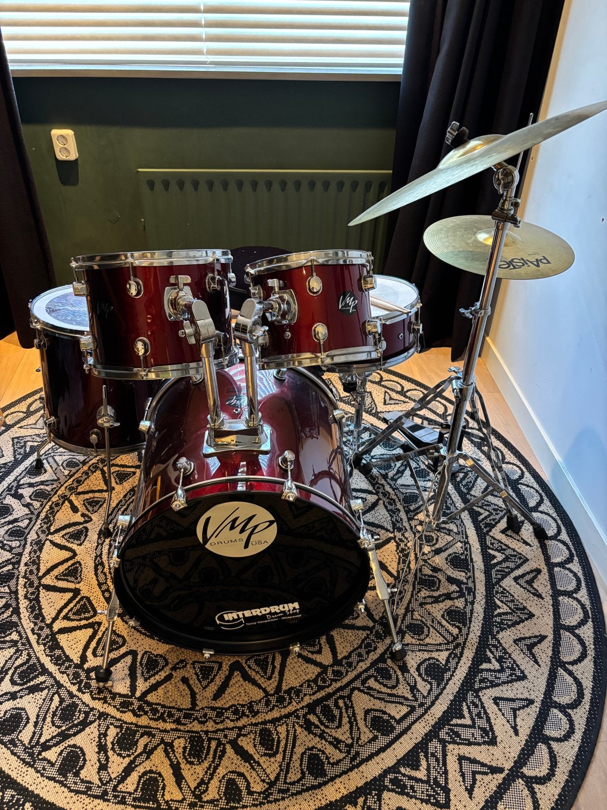 Compact drumstel, compleet, Ophalen, Gebruikt, Overige merken