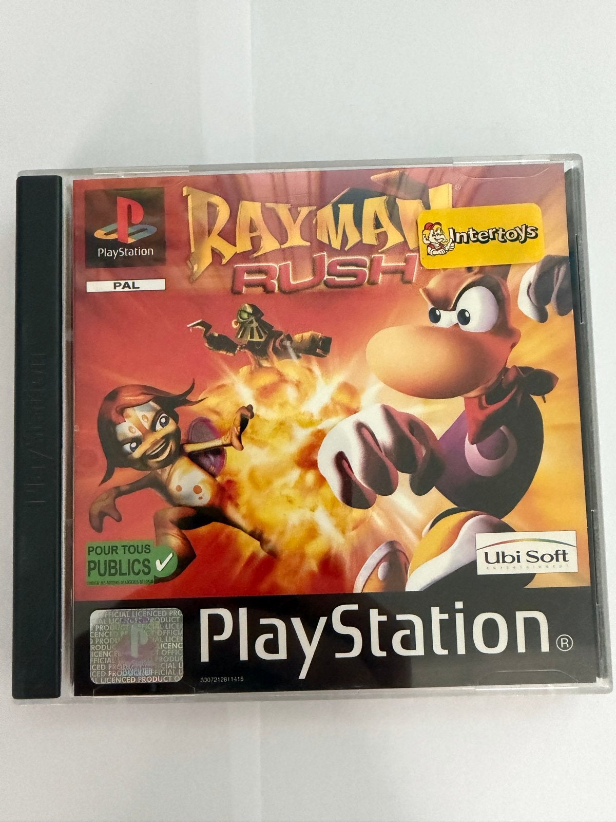 Rayman Rush - PlayStation 1, Spelcomputers en Games, Games | Sony PlayStation 1, Gebruikt, Racen en Vliegen, 2 spelers, Eén computer