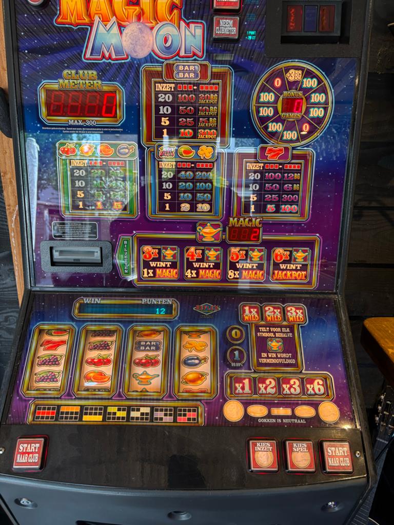 Magic Moon Gokkast - Perfect voor Thuisbar, Verzamelen, Automaten | Gokkasten en Fruitautomaten, Euro, Ophalen, Gebruikt