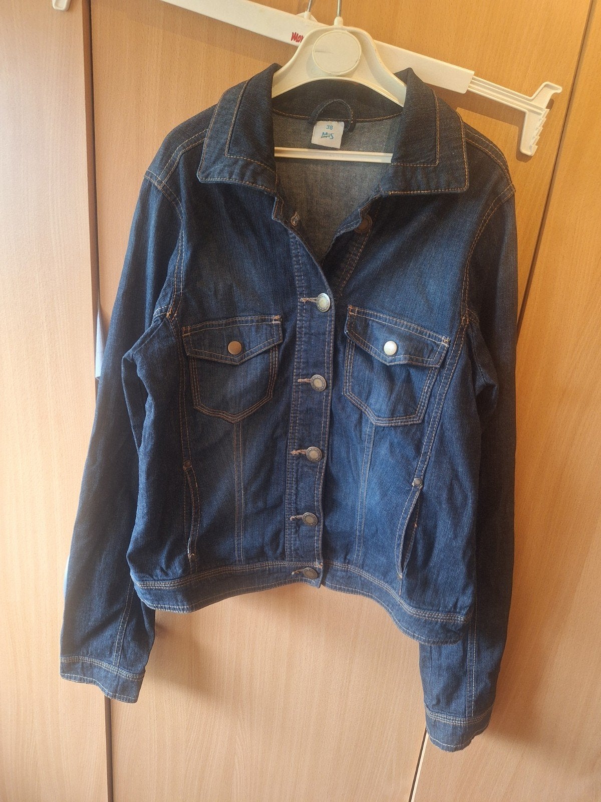 M&S spijkerjasje maat 38, Kleding | Dames, Maat 38/40 (M), M&S mode, Zo goed als nieuw, Verzenden