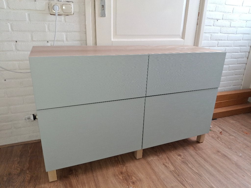 Dressoir - IKEA Besta, Ophalen, Zo goed als nieuw, 25 tot 50 cm, Met deur(en)