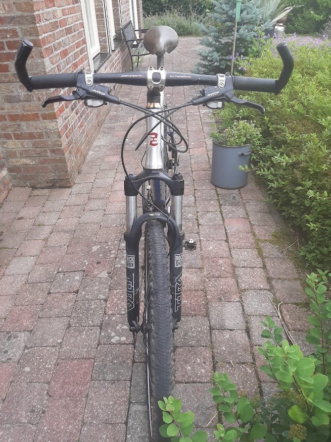 ATB, Fietsen en Brommers, Fietsen | Mountainbikes en ATB, Gebruikt, 57 cm of meer, Schijfrem, Ophalen