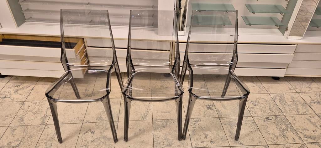 6x SCAB VINETY Design Stoelen standparant tuinset / eetkamer, Ophalen, Kunststof