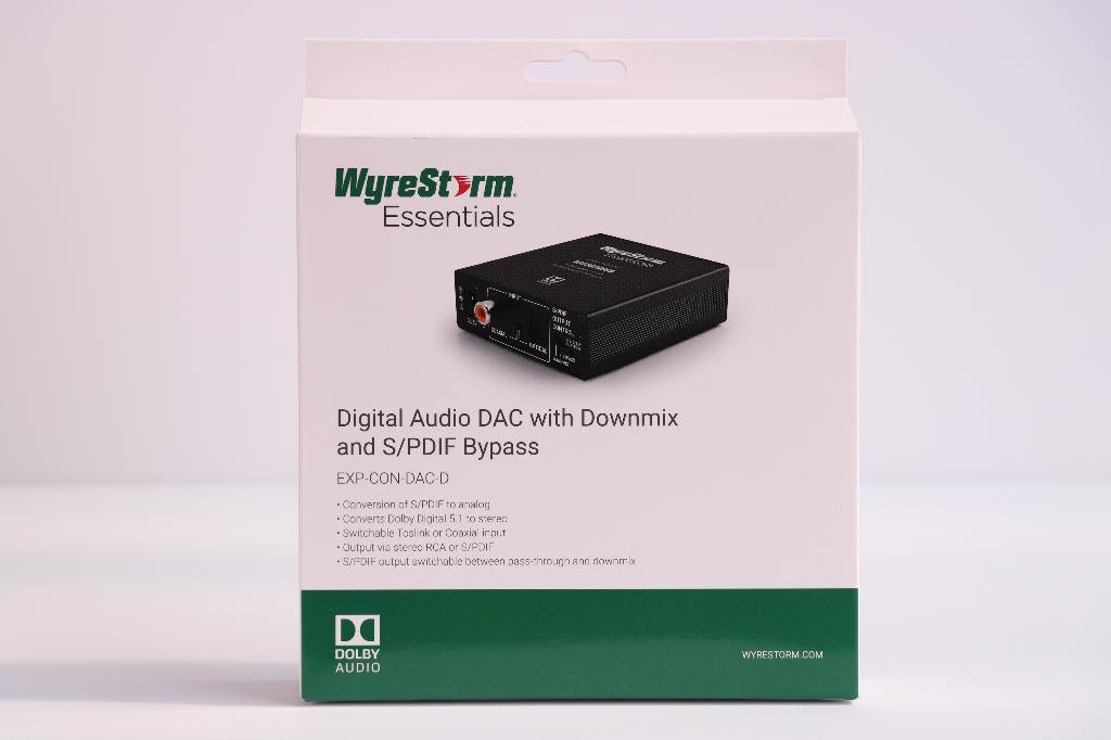WyreStorm Essentials Dolby 5.1 Downmixer SKU: EXP-CON-DAC-D, Ophalen of Verzenden, Nieuw