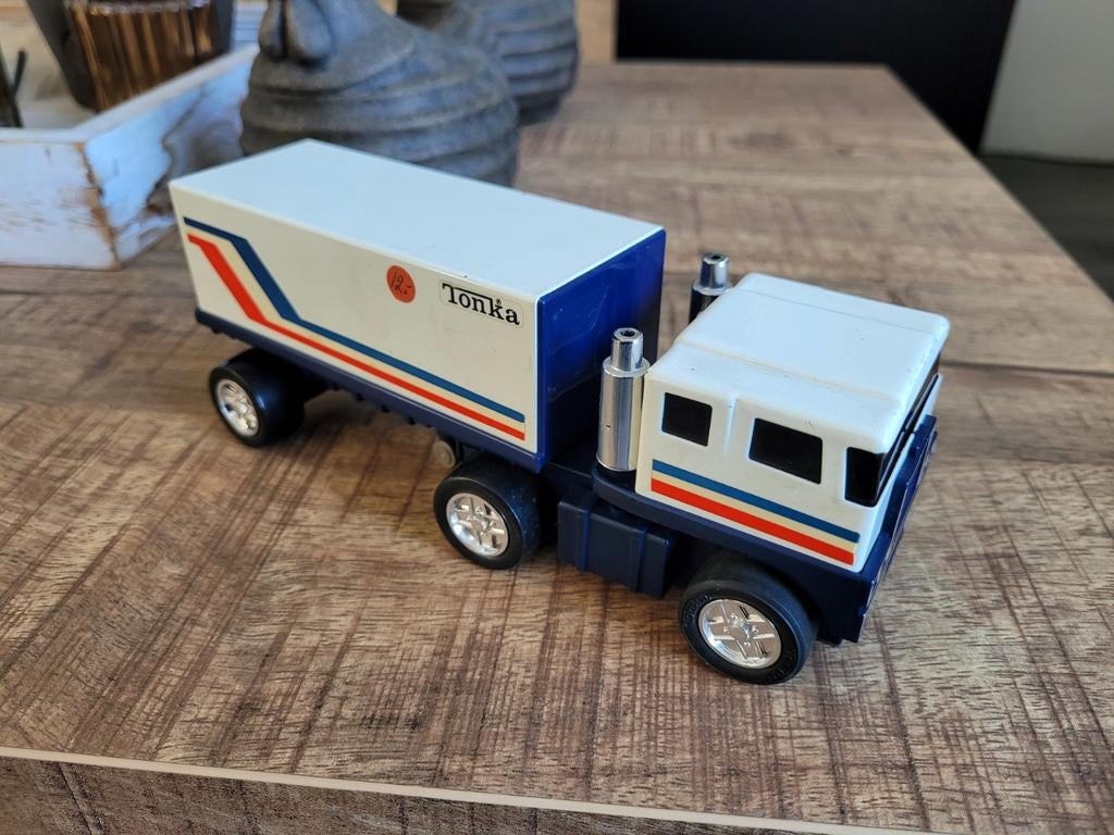 Vrachtauto, Tonka, Ophalen of Verzenden, Zo goed als nieuw, Tonka