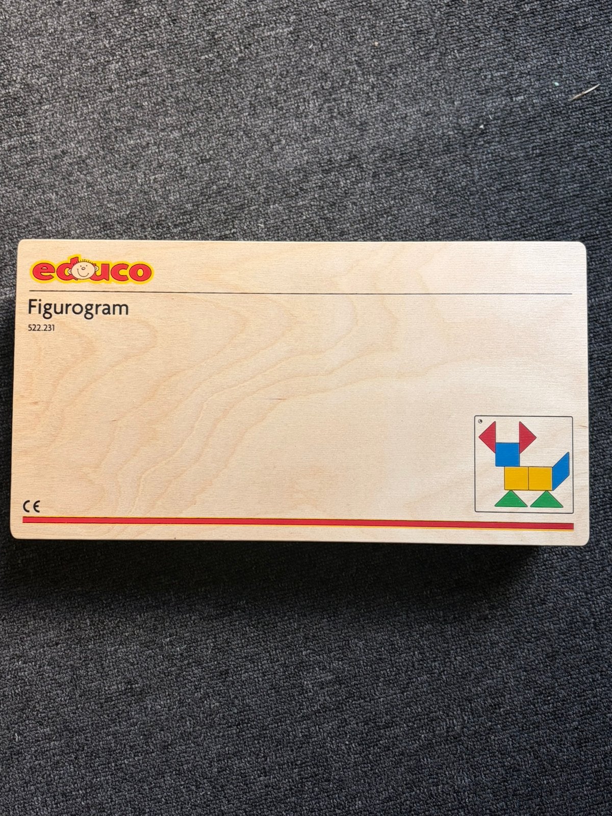 Educo Figurogram (E522231) – Hoogwaardig educatief spel, Ophalen of Verzenden, Zo goed als nieuw