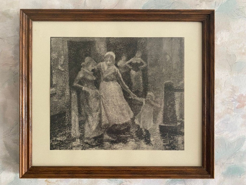 Jan  Toorop  .  1889, Antiek en Kunst, Ophalen of Verzenden