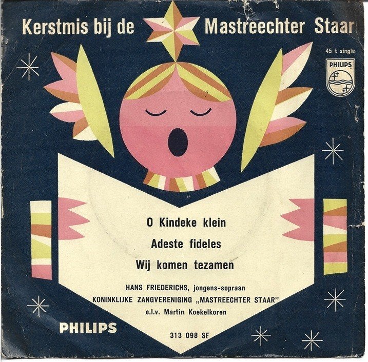 Kerstmis bij de Mastreechter Staar - O Kindeke Klein, Cd's en Dvd's, Vinyl Singles, Gebruikt, Verzenden, Klassiek, 7 inch
