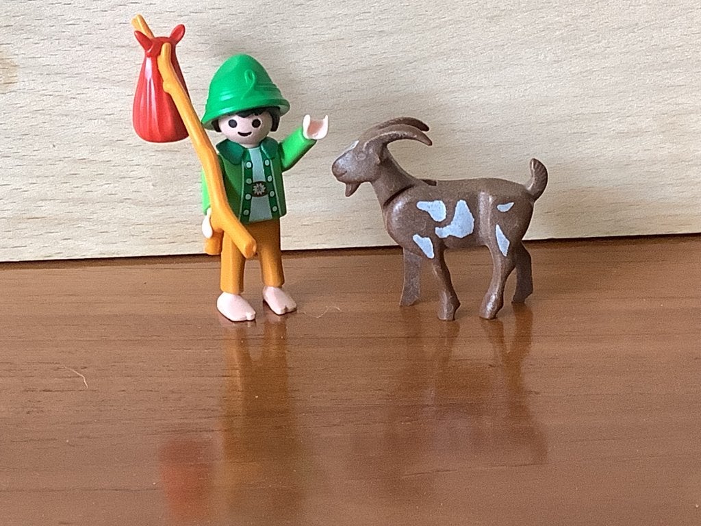 Playmobil 4516 Geitenherder, herder met geit, Ophalen of Verzenden, Zo goed als nieuw