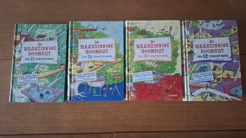 De waanzinnige boomhut, Boeken, Ophalen of Verzenden, Gelezen, Andy Griffiths en Terry Denton, Fictie algemeen