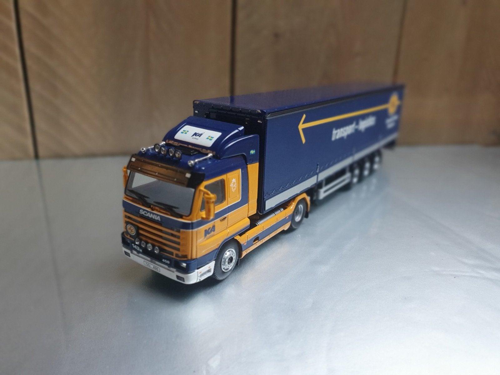 WSI Scania 143 ASG - Klippan, Ophalen of Verzenden