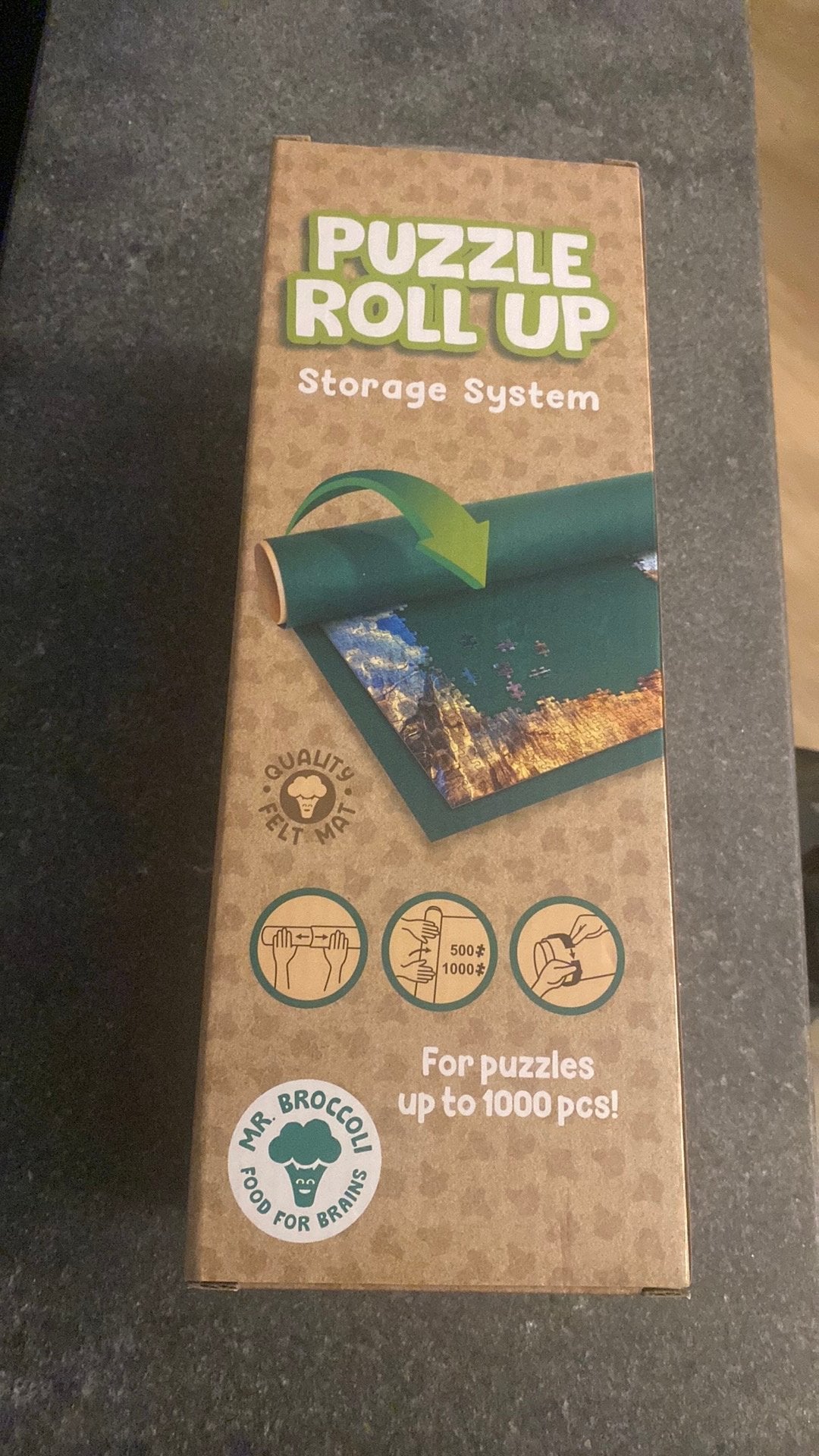Puzzel mat, Ophalen of Verzenden, 500 t/m 1500 stukjes, Gebruikt