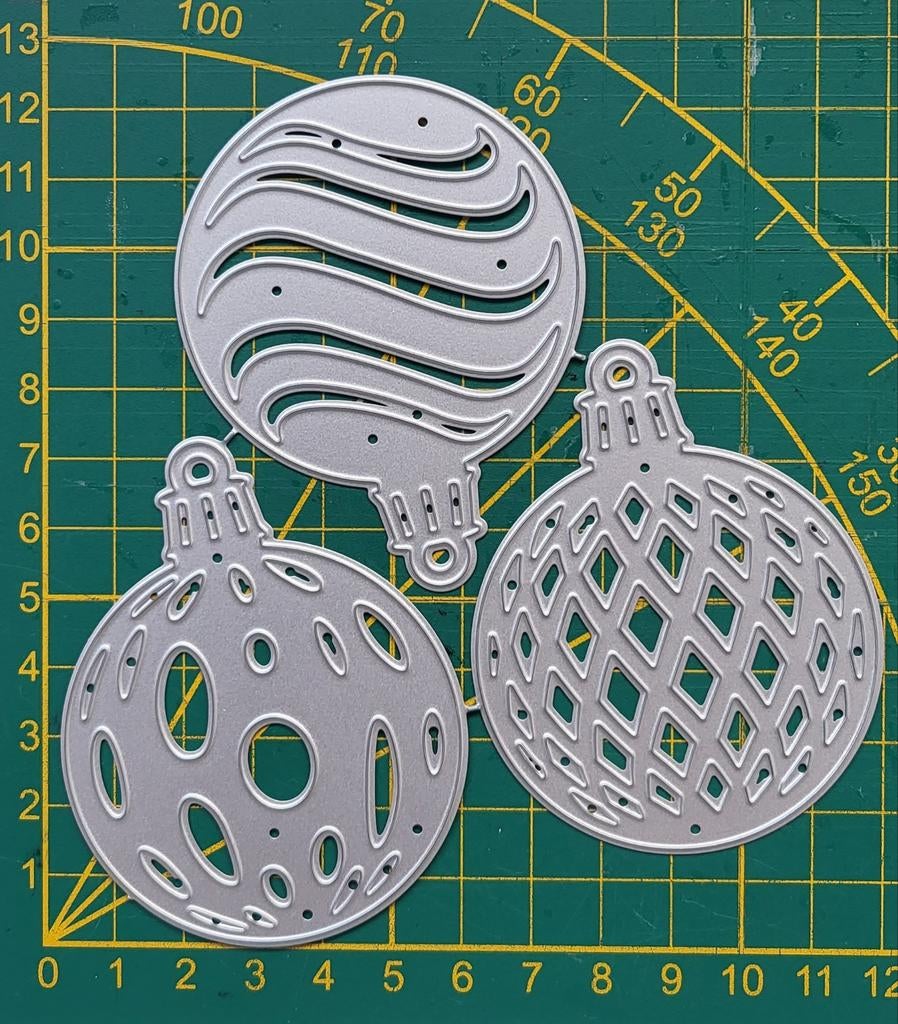 Snijmal kerstballen  3, Ophalen of Verzenden, Nieuw, Overige thema's, Pons of Mal
