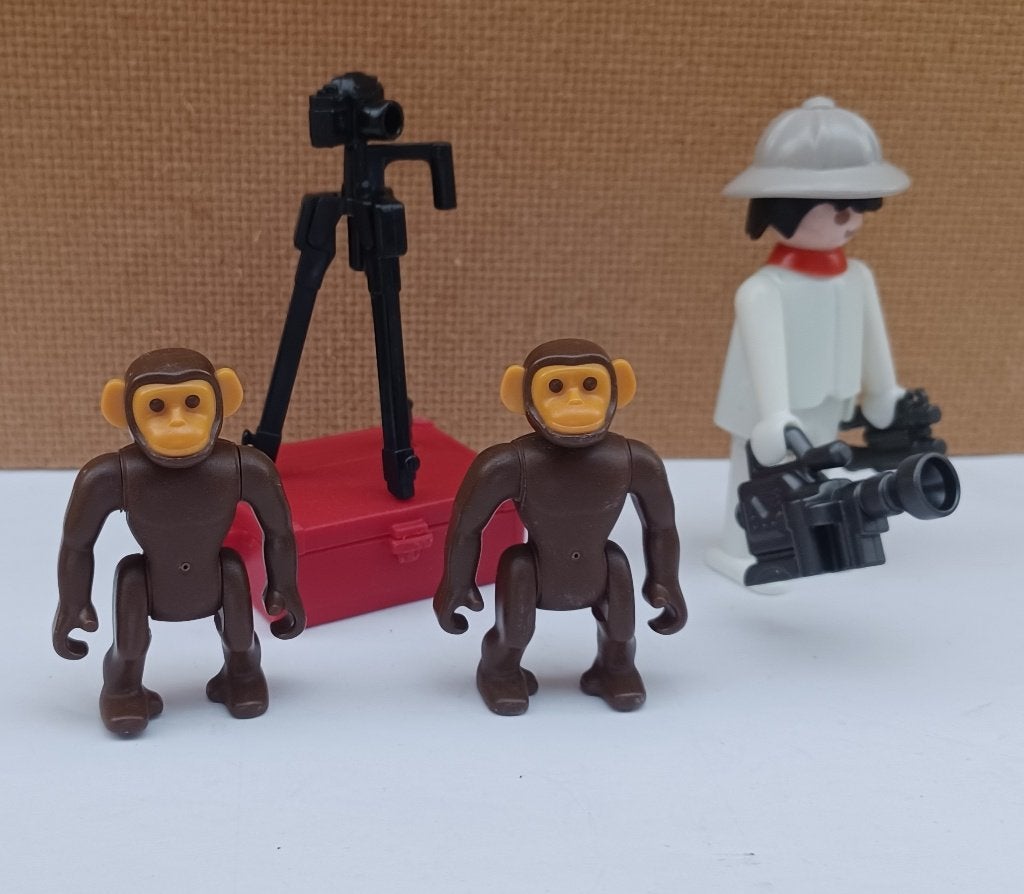 playmobil vintage safarisetje, Verzenden, Gebruikt, Complete set