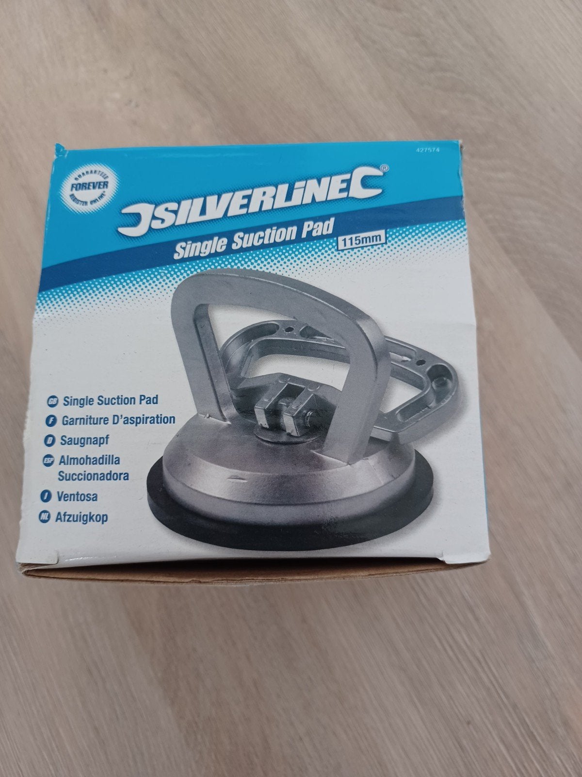 Zuignap voor ramen - Silverline 115mm, Doe-het-zelf en Verbouw, Gereedschap | Handgereedschap, Ophalen of Verzenden, Nieuw
