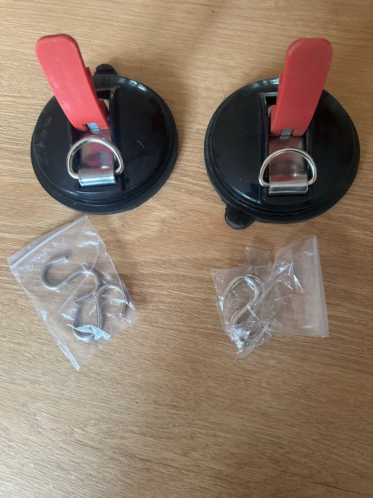 Pro-Plus Zuignap-bevestiging met ring en S-haken, Ophalen of Verzenden, Nieuw