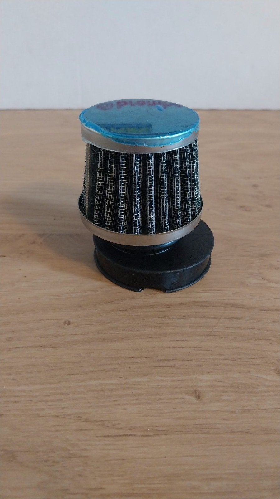 Luchtfilter 60mm - powerfilter chroom - rubber, Ophalen, Nieuw, Overige typen
