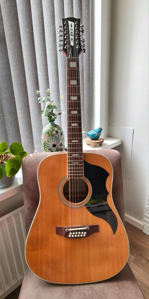 EKO Ranger 12 twaalfsnarige gitaar, Muziek en Instrumenten, Ophalen, Zo goed als nieuw, Western- of Steelstringgitaar, 12-snarig