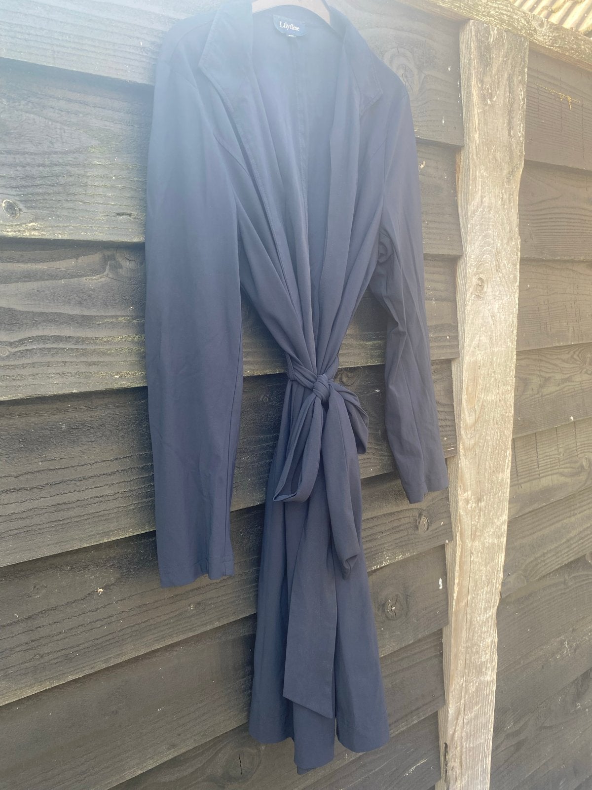 Lilytime donkerblauwe blazer/jasje - Maat 42, Blauw, Maat 42/44 (L), Ophalen of Verzenden, Zo goed als nieuw