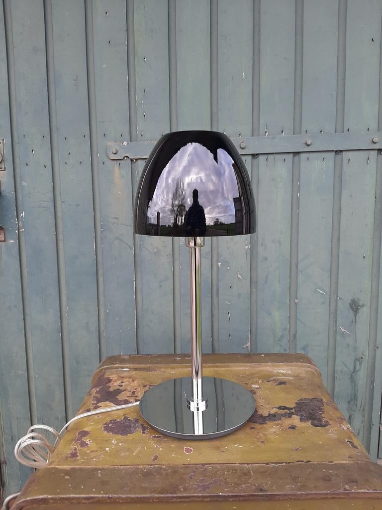 Deense Mushroom Lamp - (Design / Paddestoelen / opaline), Huis en Inrichting, Lampen | Tafellampen, Zo goed als nieuw, Minder dan 50 cm
