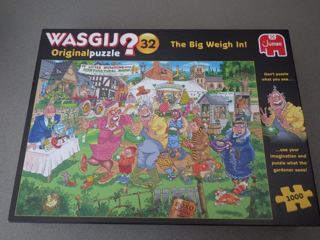 Wasgij original puzzle 32 the big weigh in, Ophalen, 500 t/m 1500 stukjes, Zo goed als nieuw