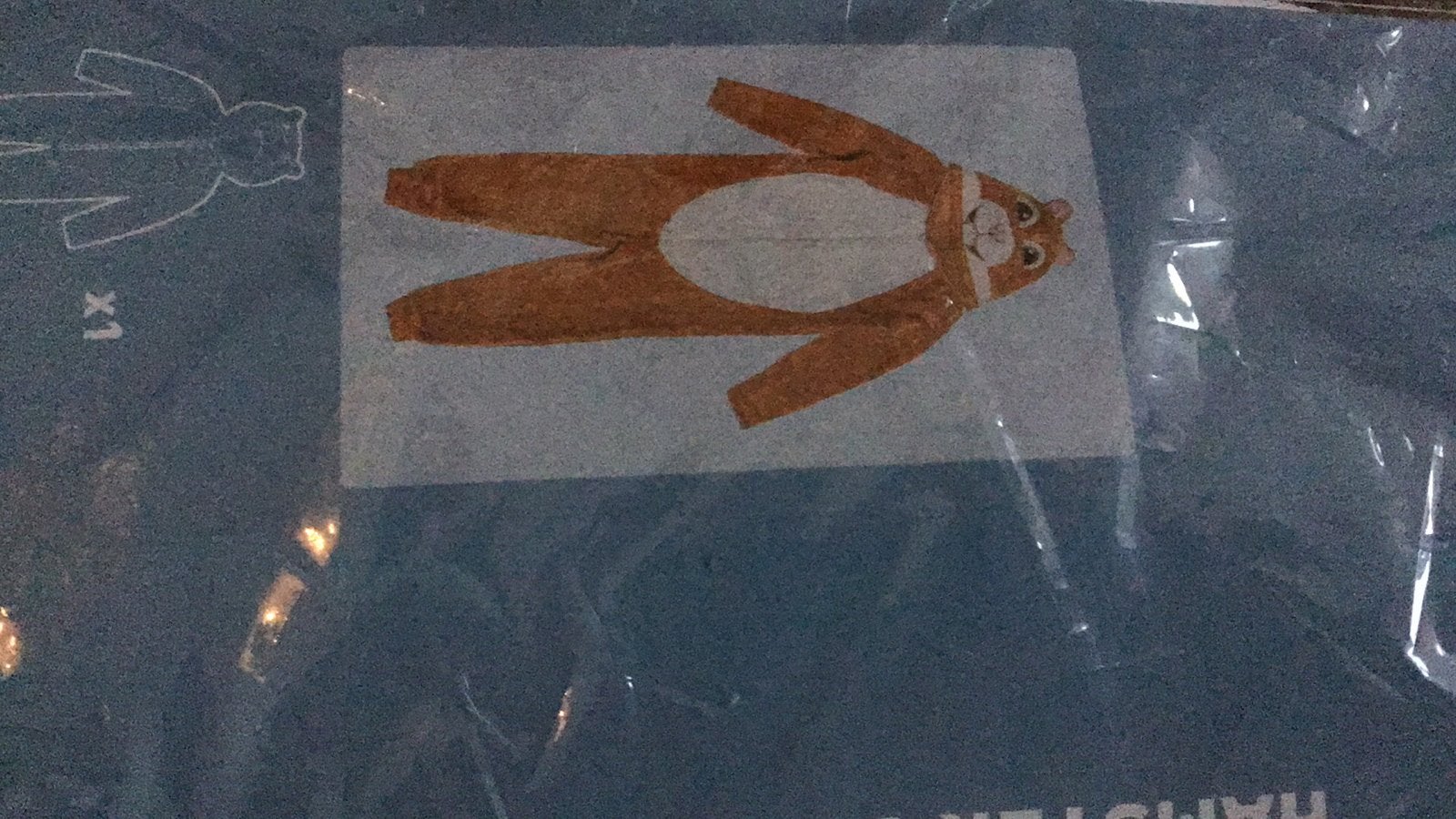 Hamster onesie maat 146-152 nieuw, Ophalen of Verzenden, Zo goed als nieuw